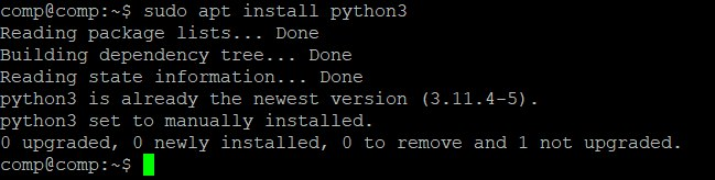 Install Python 3 in Linux