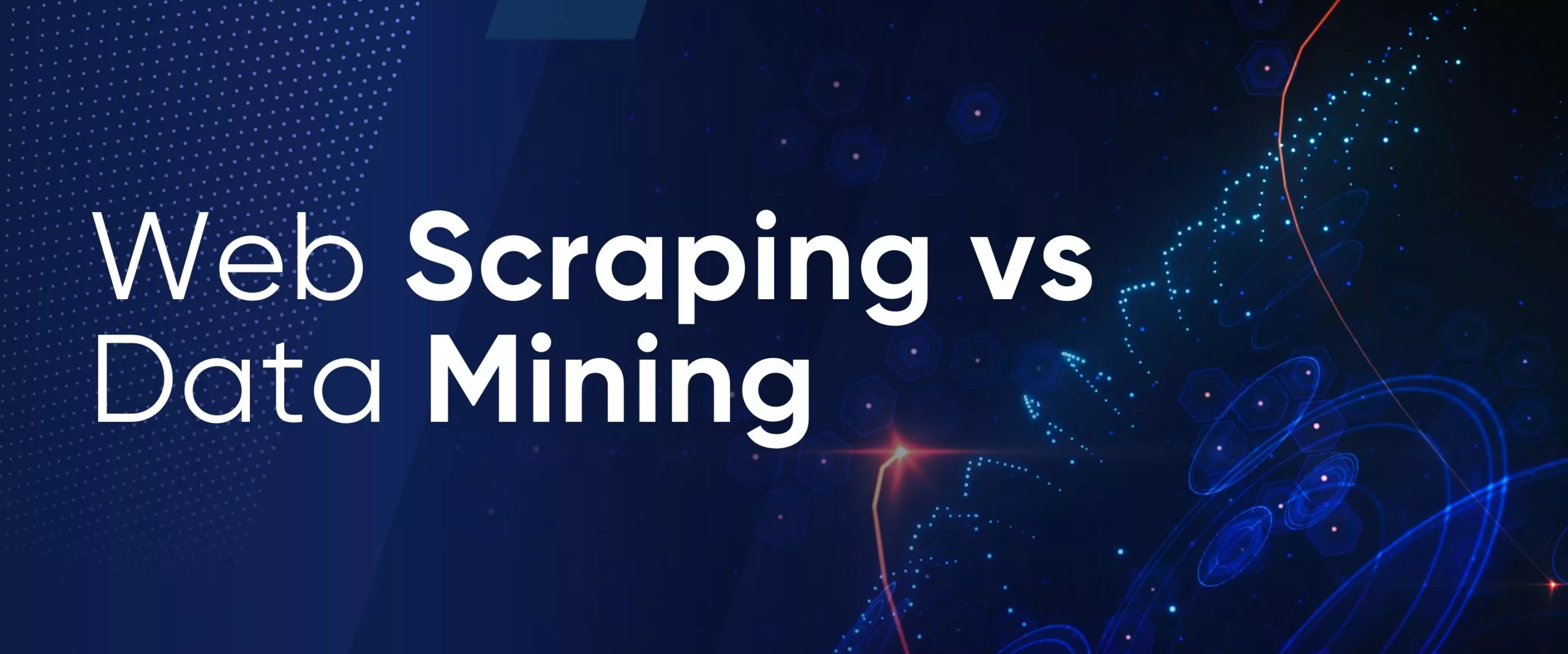Web scraping vs Data mining